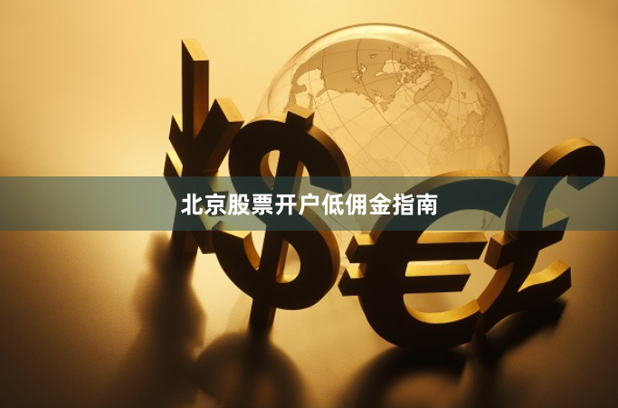 北京股票开户低佣金指南