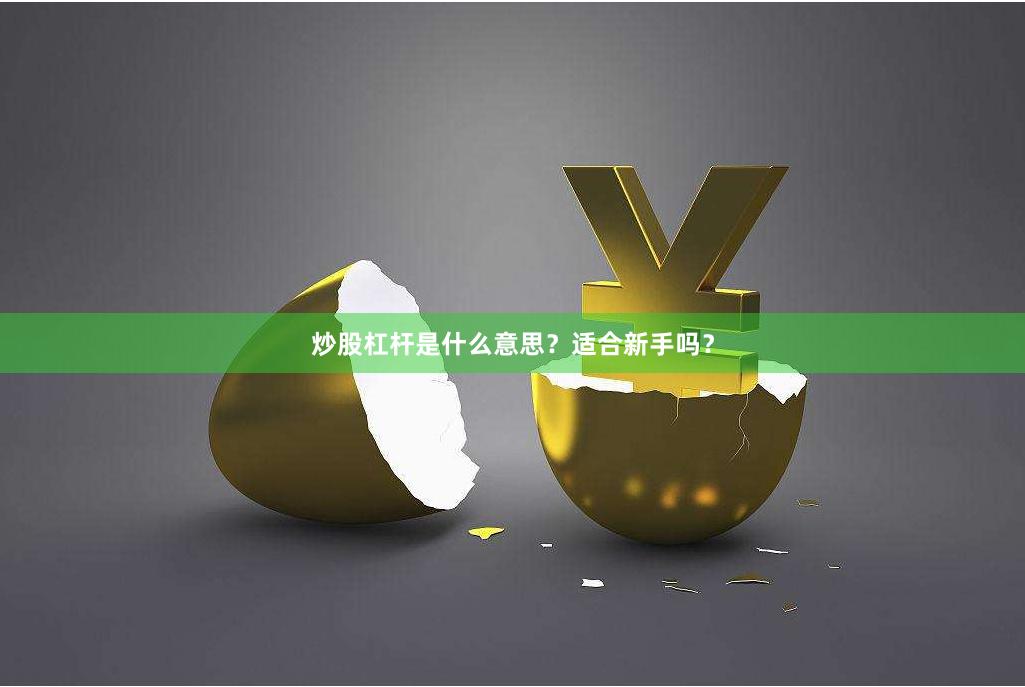 炒股杠杆是什么意思？适合新手吗？